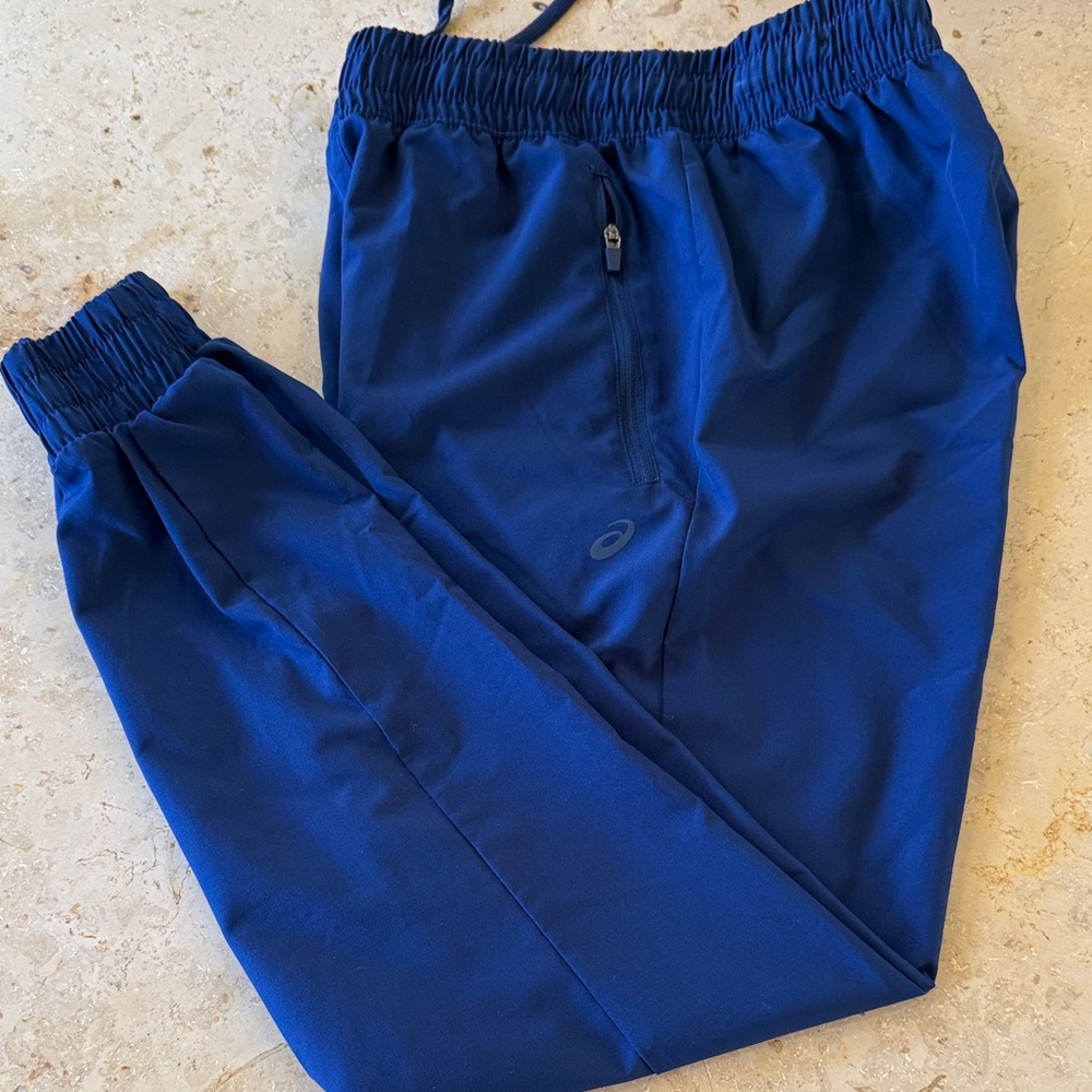 Asics Ladies Navy Joggers